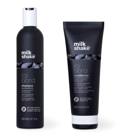 MILK SHAKE - ICY BLOND SHAMPOO e BALSAMO (300ml) Shampoo e Balsamo per capelli biondi