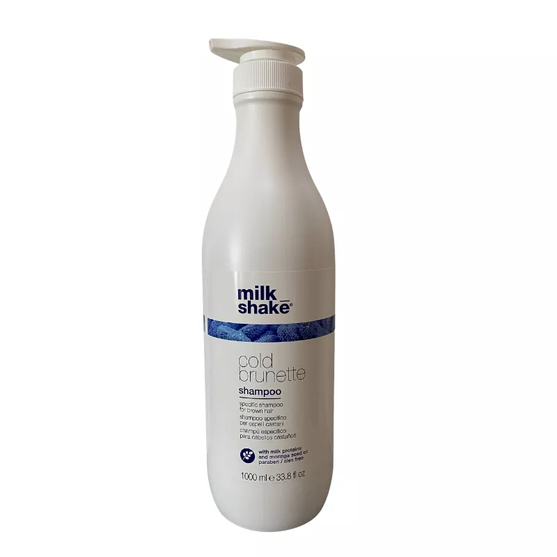 MILK SHAKE - COLD BRUNETTE SHAMPOO (1000ml) Shampoo per capelli castani MILK SHAKE - COLD BRUNETTE SHAMPOO (1000ml) Shampoo per capelli castani