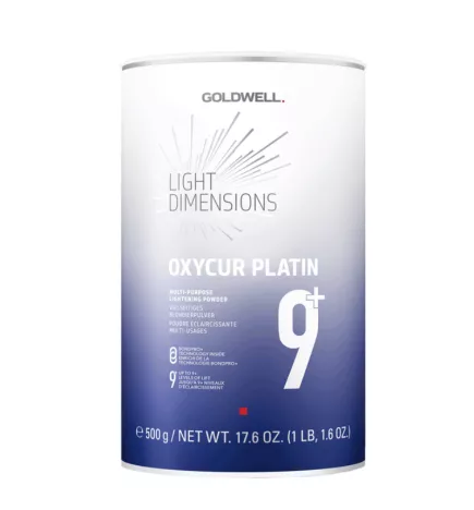 GOLDWELL - OXYCUR PLATIN - LIGHTENING POWER 9+ (500ml) Powder