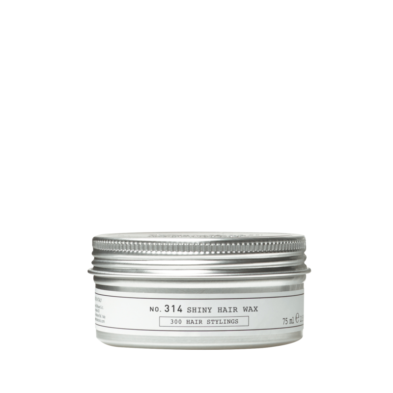 DEPOT - No. 314 SHINY HAIR WAX (75ml) Semi-compact shiny wax DEPOT - No. 314 SHINY HAIR WAX (75ml) Semi-compact shiny wax