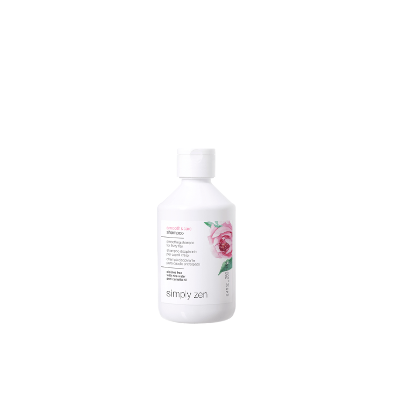 SIMPLY ZEN - SMOOTH & CARE SHAMPOO (250ml) Disciplinary shampoo SIMPLY ZEN - SMOOTH & CARE SHAMPOO (250ml) Disciplinary shampoo