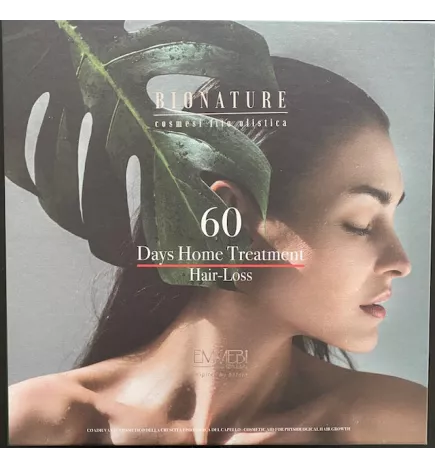 EMMEBI ITALIA - BIONATURE - 60 Days Treatment Anti-Hair Loss - Kit coadiuvante della crescita del capello