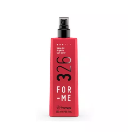 Framesi For-Me 326 Shine Me Brightly Curl Spray (200ml) Spray controllo volume