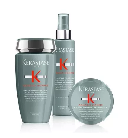 KÉRASTASE - GENESIS HOMME TRIO ROUTINE CAPELLI FINI