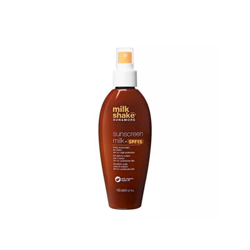 MILK SHAKE - SUN&MORE - Sunscreen milk SPF15 (140ml) Cura del Corpo