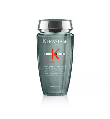 KÉRASTASE - GENESIS HOMME - Bain de Force Quotidien (250ml) Shampoo purificante fortificante