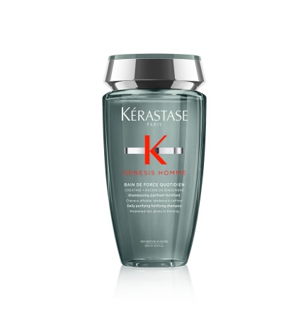 KÉRASTASE - GENESIS HOMME - Bain de Force Quotidien (250ml) Shampoo purificante fortificante