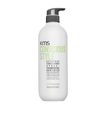 KMS - CONSCIOUSSTYLE EVERYDAY SHAMPOO and CONDITIONER (750ml) Shampoo and Daily Balsam