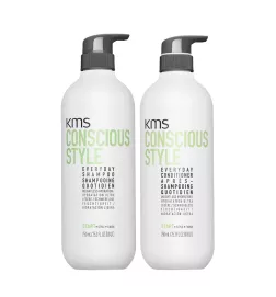 KMS - CONSCIOUSSTYLE EVERYDAY SHAMPOO e CONDITIONER (750ml) Shampoo e Balsamo giornaliero