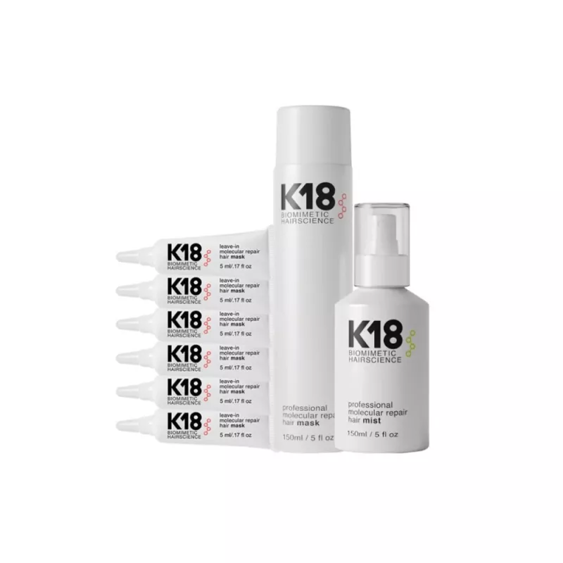 K18 - MOLECULAR HAIR KIT - Kit di ricostruzione molecolare K18 - MOLECULAR HAIR KIT - Kit di ricostruzione molecolare