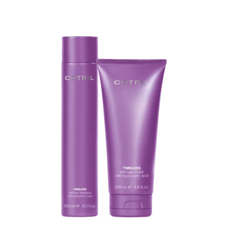 COTRIL - TIMELESS ANTI-AGE KIT SHAMPOO+MASK - Kit anti-age idratante COTRIL - TIMELESS ANTI-AGE KIT SHAMPOO+MASK - Kit anti-age idratante