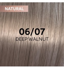 WELLA SHINEFINITY DEEP WALNUT 06/07 White Dark Natural Sabbia (60ml) Demi-Permanent Color