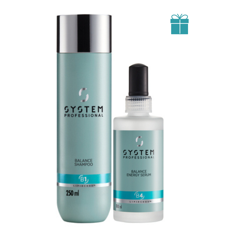 PROFESSIONAL SYSTEM - KIT BALANCE SHAMPOO and SERUM for sensitive skin PROFESSIONAL SYSTEM - KIT BALANCE SHAMPOO and SERUM for sensitive skin