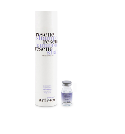 ARTE'GO - KIT RESCUE FIALE (10x8ml) + Shampoo trattamento anticaduta