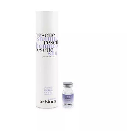 ARTE'GO - KIT RESCUE FIALE (10x8ml)+ Shampoo treatment anti-cade