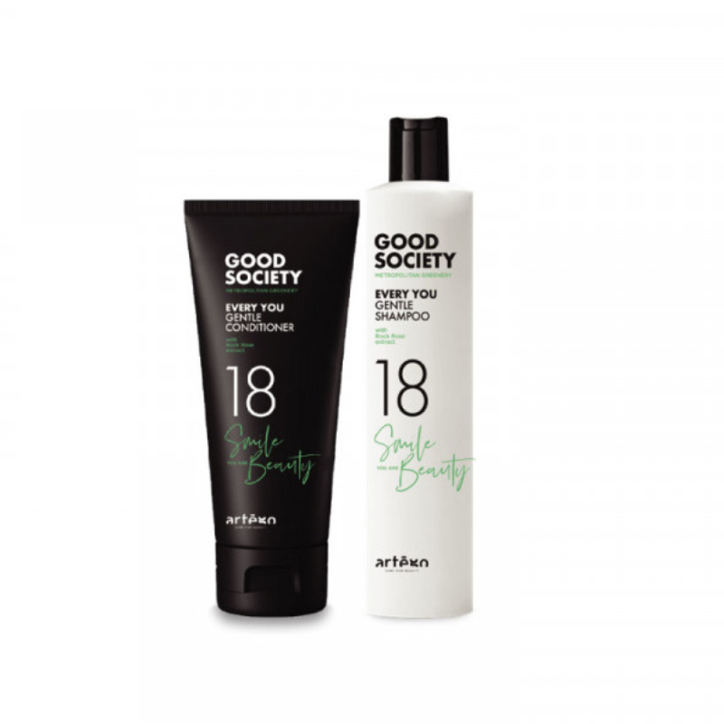 ARTEGO - GOOD SOCIETY 18 EVERY YOU KIT GENTLE SHAMPOO AND CONDITIONER