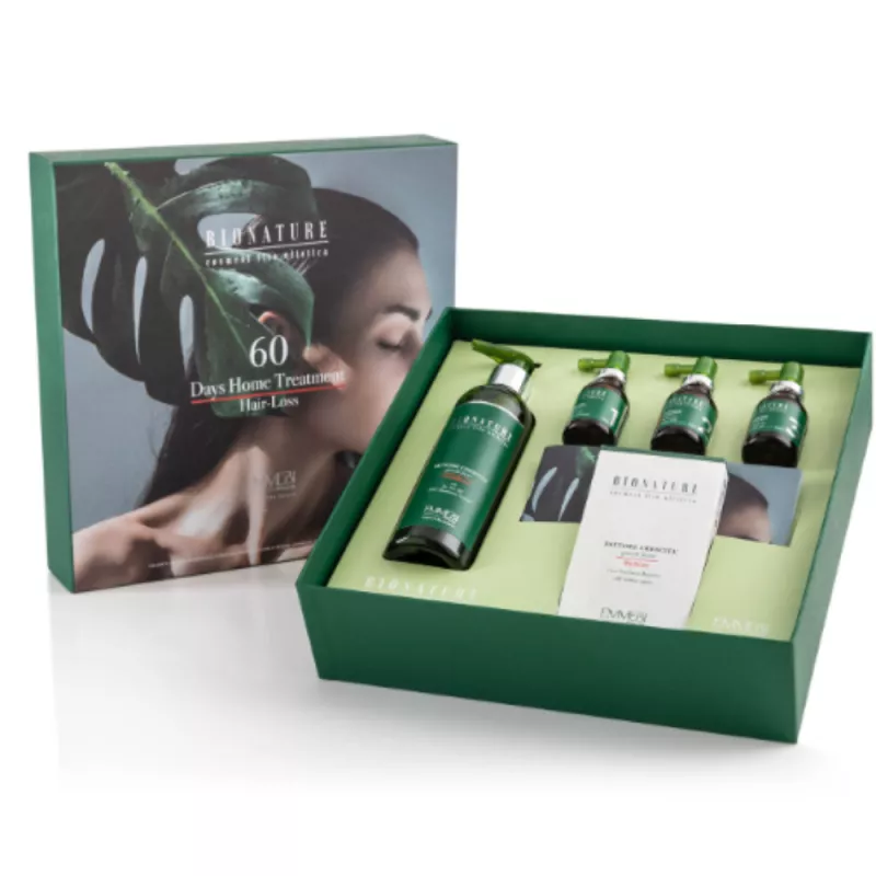 EMMEBI ITALIA - BIONATURE - 60 Days Treatment Anti-Hair Loss - Kit coadiuvante della crescita del capello EMMEBI ITALIA - BIONATURE - 60 Days Treatment Anti-Hair Loss - Kit coadiuvante della crescita del capello