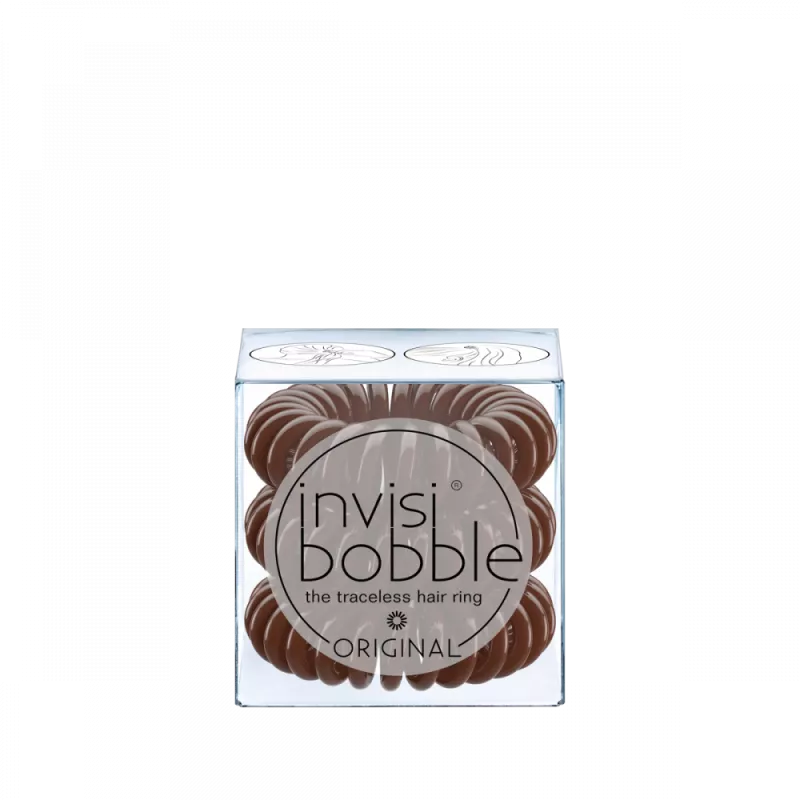 INVISIBOBBLE - ORIGINAL PRETZEL BROWN 3 pezzi INVISIBOBBLE - ORIGINAL PRETZEL BROWN 3 pezzi