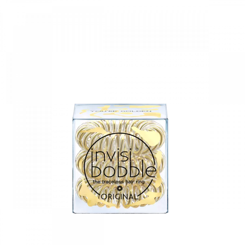 INVISIBOBBLE - ORIGINAL TIME TO SHINE GOLDEN (3 pezzi)