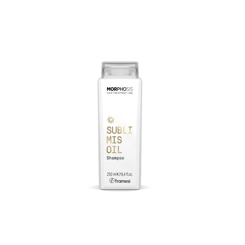 FRAMESI - MORPHOSIS - SUBLIMIS OIL SHAMPOO (250ml) Nutrient shampoo FRAMESI - MORPHOSIS - SUBLIMIS OIL SHAMPOO (250ml) Nutrient shampoo