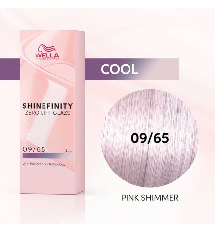 WELLA SHINEFINITY DEEP WALNUT 09/65 Biondo Chiarissimo Violetto Mogano (60ml) Colore demi-permanente