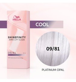 WELLA SHINEFINITY PLATINUM OPAL 09/81 Biondo Chiarissimo Perla Cenere (60ml) Colore demi-permanente