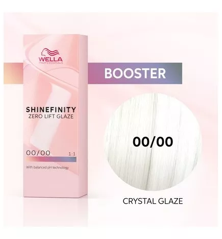 WELLA SHINEFINITY Zero Lift Glaze Crystal Glaze 00/00 (60ml) Half-permanent color