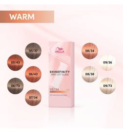 WELLA SHINEFINITY Paprika Spice 07/34 Biondo Medio Dorato Rame (60ml) Colore demi-permanente