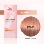 WELLA SHINEFINITY Paprika Spice 07/34 Biondo Medio Dorato Rame (60ml) Colore demi-permanente