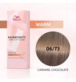 WELLA SHINEFINITY Paprika Spice 07/34 Biondo Medio Dorato Rame (60ml) Colore demi-permanente