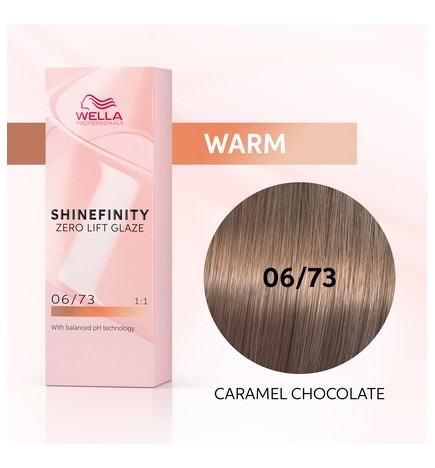 WELLA SHINEFINITY Paprika Spice 07/34 Biondo Medio Dorato Rame (60ml) Colore demi-permanente