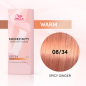 WELLA SHINEFINITY Spicy Ginger 08/34 BlondeGolden Chiaro Copper (60ml) Semi-permanent color