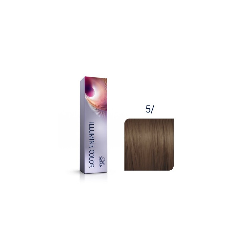 WELLA - ILLUMINA COLOR 5 ☆ Castano Chiaro (60ml) Permanent Color