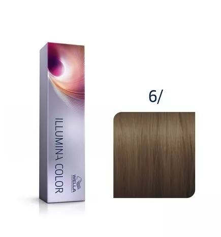 WELLA - ILLUMINA COLOR 6|Biondo Scuro (60ml) Colore Permanente