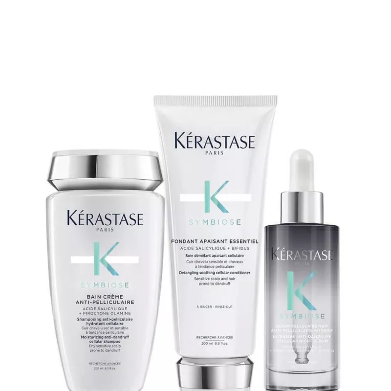 KÉRASTASE - SYMBIOSE - Trio Symbiose antiforfora per cuoio capelluto secco