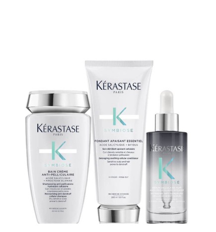 KÉRASTASE - SYMBIOSE - Trio Symbiose antiforfora per cuoio capelluto secco