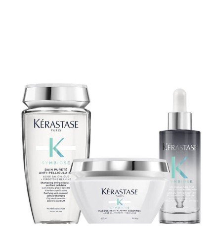KÉRASTASE - SYMBIOSE - Trio Symbiose antiforfora per cuoio capelluto grasso