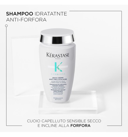 KERASTASE - SYMBIOSE Bath Cream Anti-Pellicular (250) Hydrating Shampoo Antiforfora