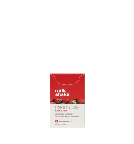 MILK SHAKE - MAKE MY DAY STRAWBERRY BOOSTER (6x3ml) Siero idratante rigenerare e nutrire capelli sottili o trattati