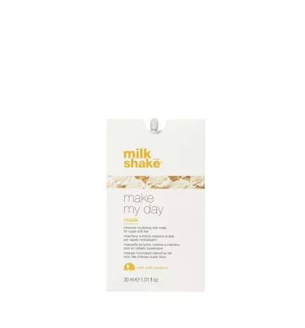 MILK SHAKE - MAKE MY DAY MASK (6x30ml) Maschera nutriente intensiva al latte per capelli morbidissimi