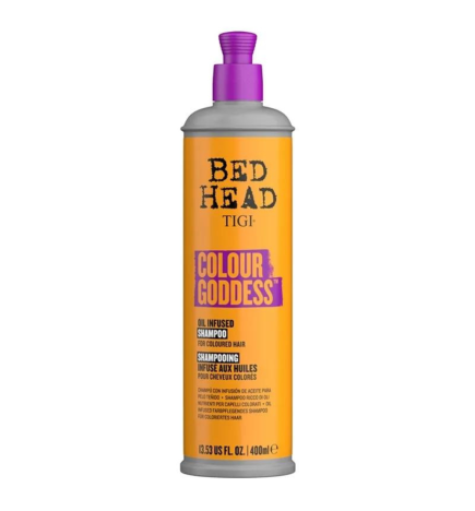 TIGI - BED HEAD COLOUR GODDESS INFUSESD SHAMPOO (400ml) Shampoo all'olio per capelli colorati