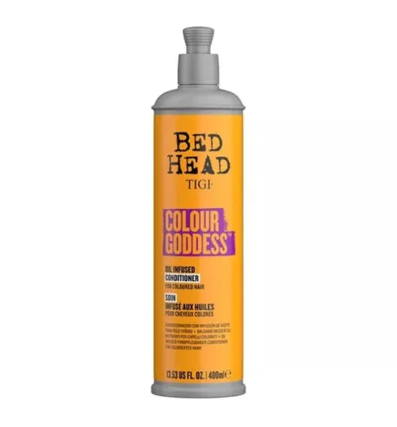 TIGI - BED HEAD COLOUR GODDESS INFUSESD CONDITIONER (400ml) Oil Balsam for Colored Hair