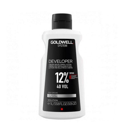 GOLDWELL - SYSTEM DEVELOPER LOTION 12%/40Vol. (1000ml) Oxidant lotion