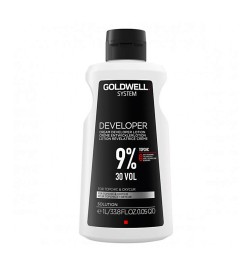 GOLDWELL - SYSTEM DEVELOPER LOTION 9%/30Vol. (1000ml) Oxidant lotion