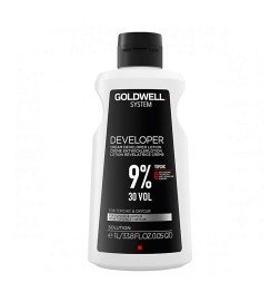 GOLDWELL - SYSTEM DEVELOPER LOTION 9%/30Vol. (1000ml) Oxidant lotion