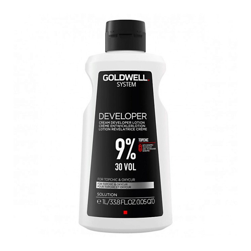 GOLDWELL - SYSTEM DEVELOPER LOTION 9%/30Vol. (1000ml) Oxidant lotion
