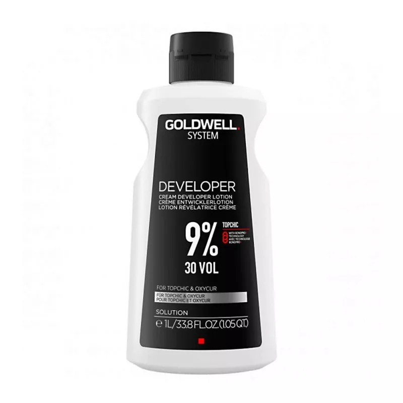 GOLDWELL - SYSTEM DEVELOPER LOTION 9%/30Vol. (1000ml) Oxidant lotion