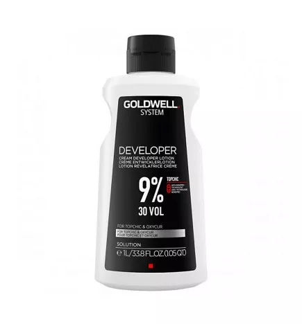 GOLDWELL - SYSTEM DEVELOPER LOTION 9%/30Vol. (1000ml) Oxidant lotion