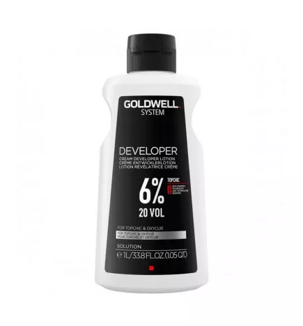 GOLDWELL - SYSTEM DEVELOPER LOTION 6%/20Vol. (1000ml) Oxidant lotion