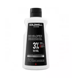 GOLDWELL - SYSTEM DEVELOPER LOTION 3%/10Vol. (1000ml) Oxidant lotion